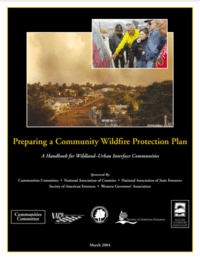 Preparing a Community Wildfire Protection Plan